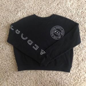 oversized Aeropostale sweat shirt